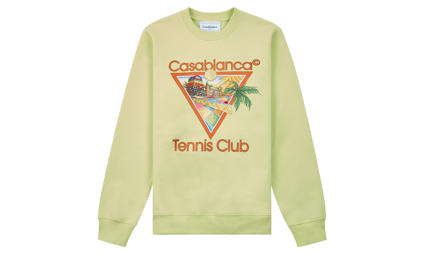 Afro Cubism Tennis Club Sweatshirt "Green"