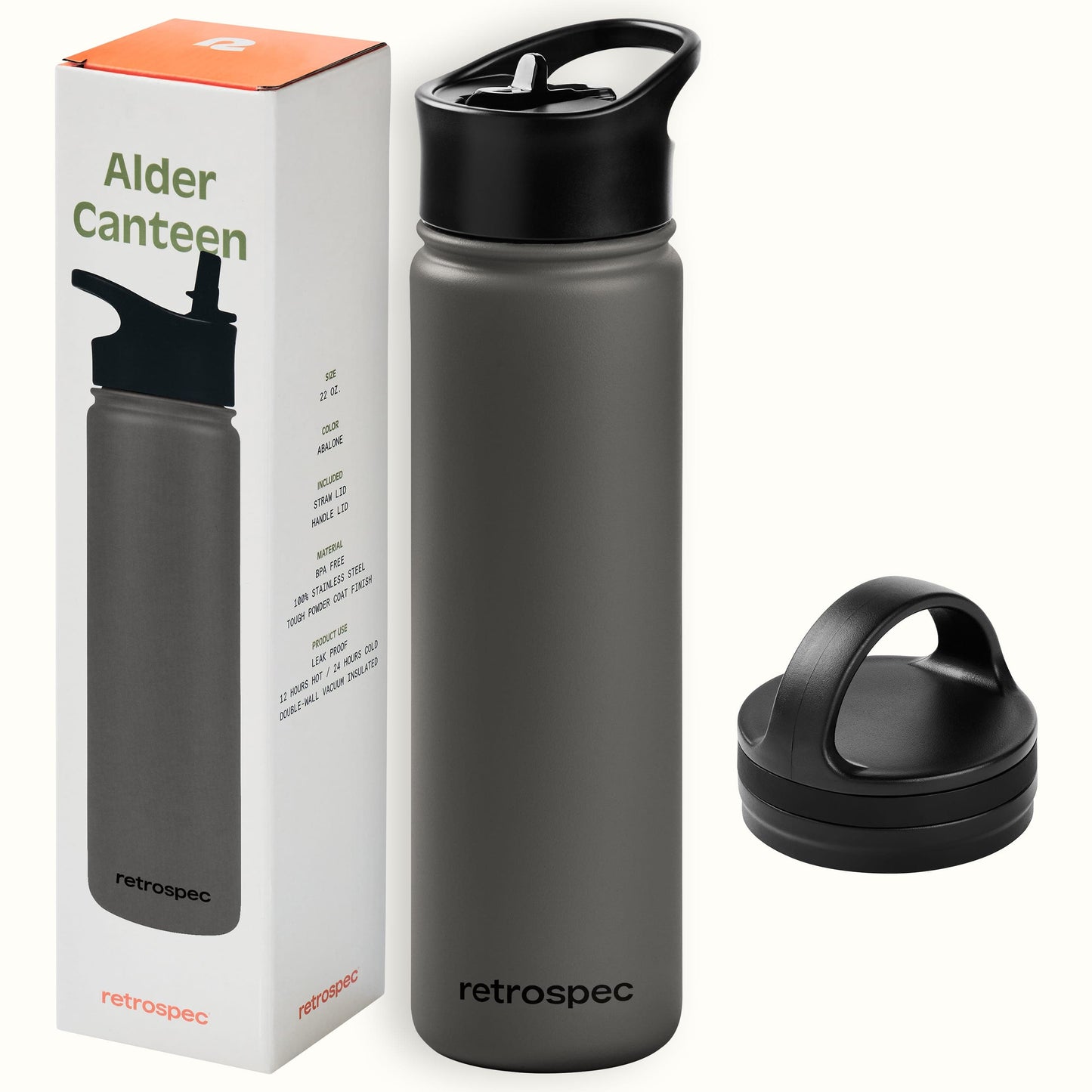 Alder Insulated Stainless Steel Water Bottle