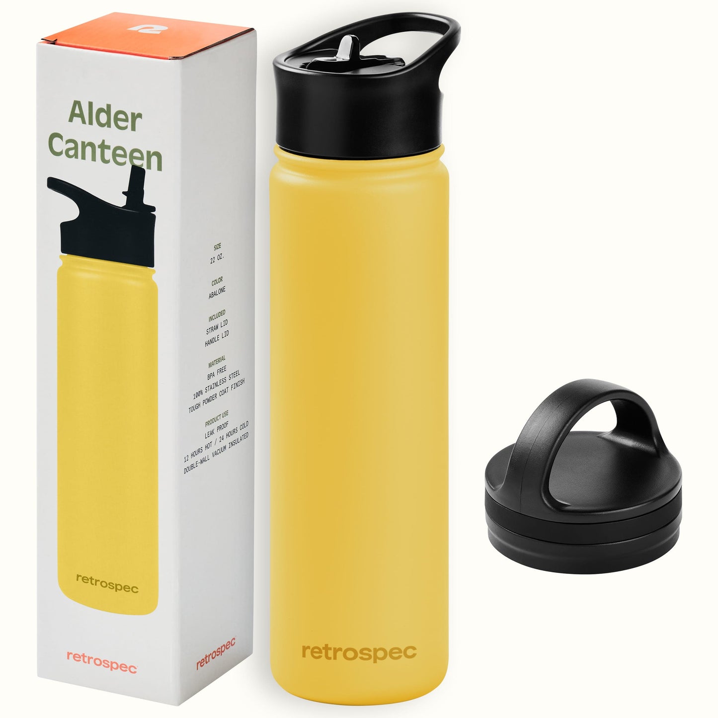 Alder Insulated Stainless Steel Water Bottle