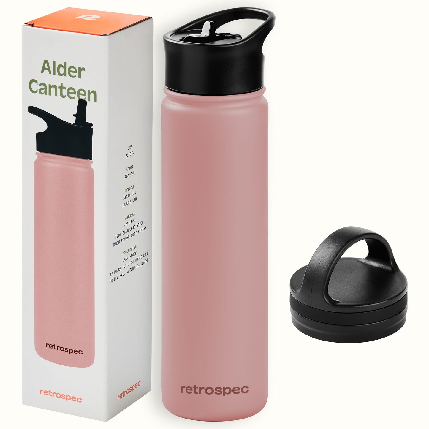 Alder Insulated Stainless Steel Water Bottle