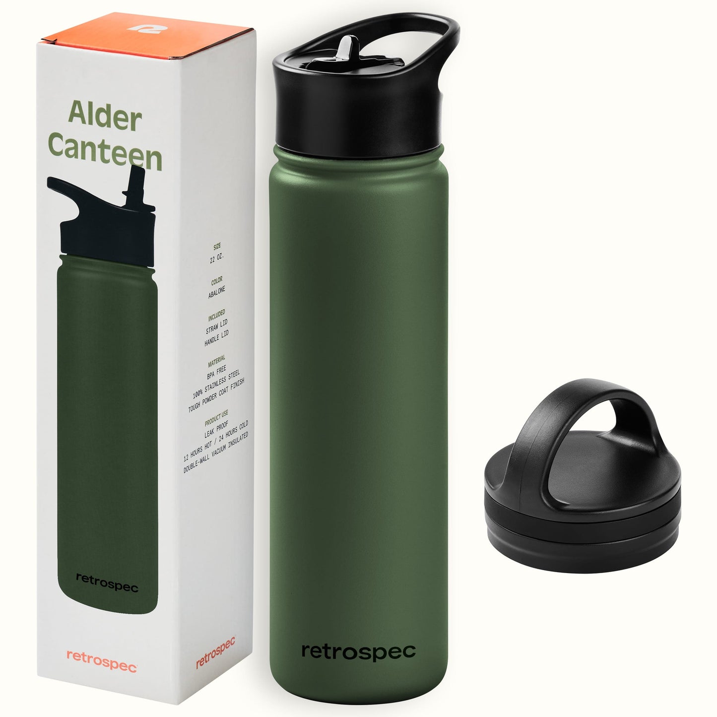 Alder Insulated Stainless Steel Water Bottle