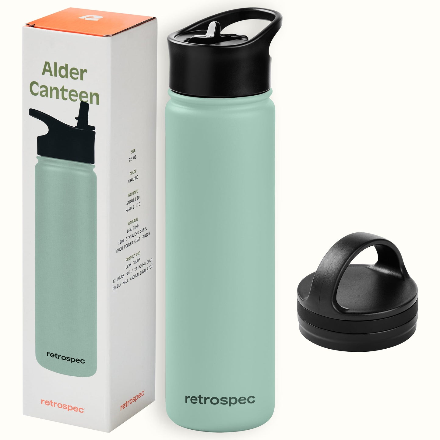 Alder Insulated Stainless Steel Water Bottle