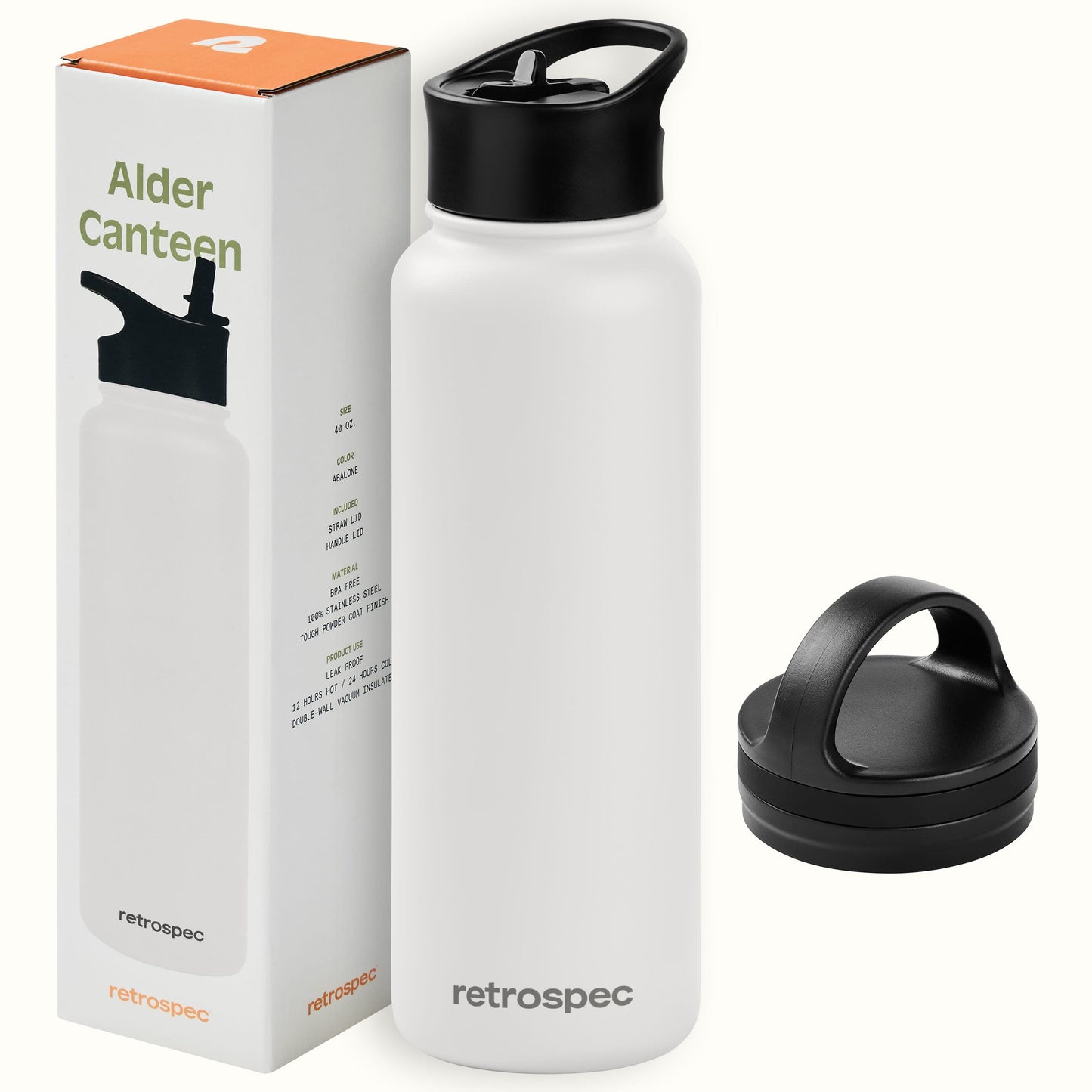 Alder Insulated Stainless Steel Water Bottle