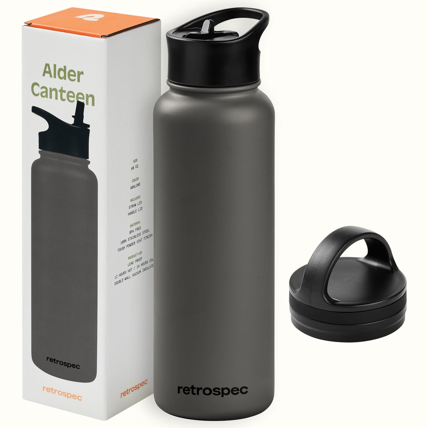 Alder Insulated Stainless Steel Water Bottle
