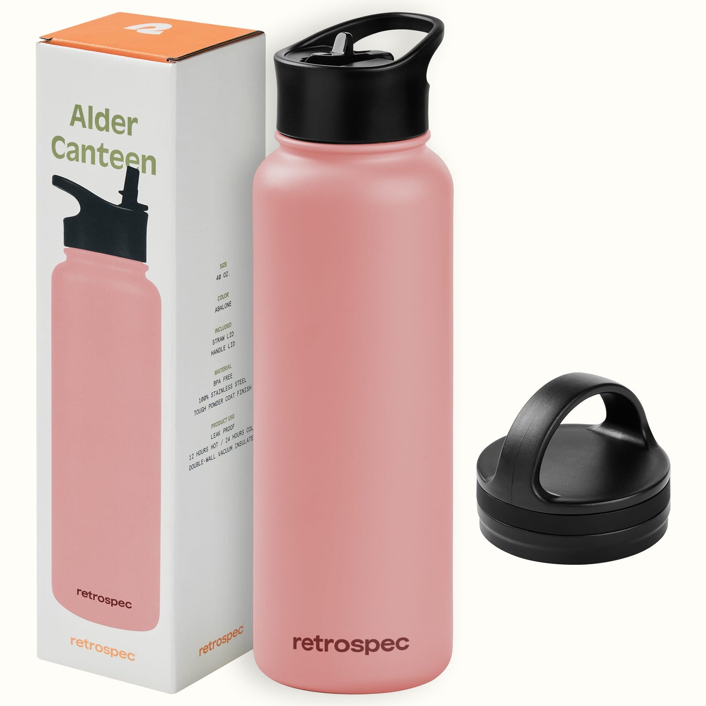 Alder Insulated Stainless Steel Water Bottle