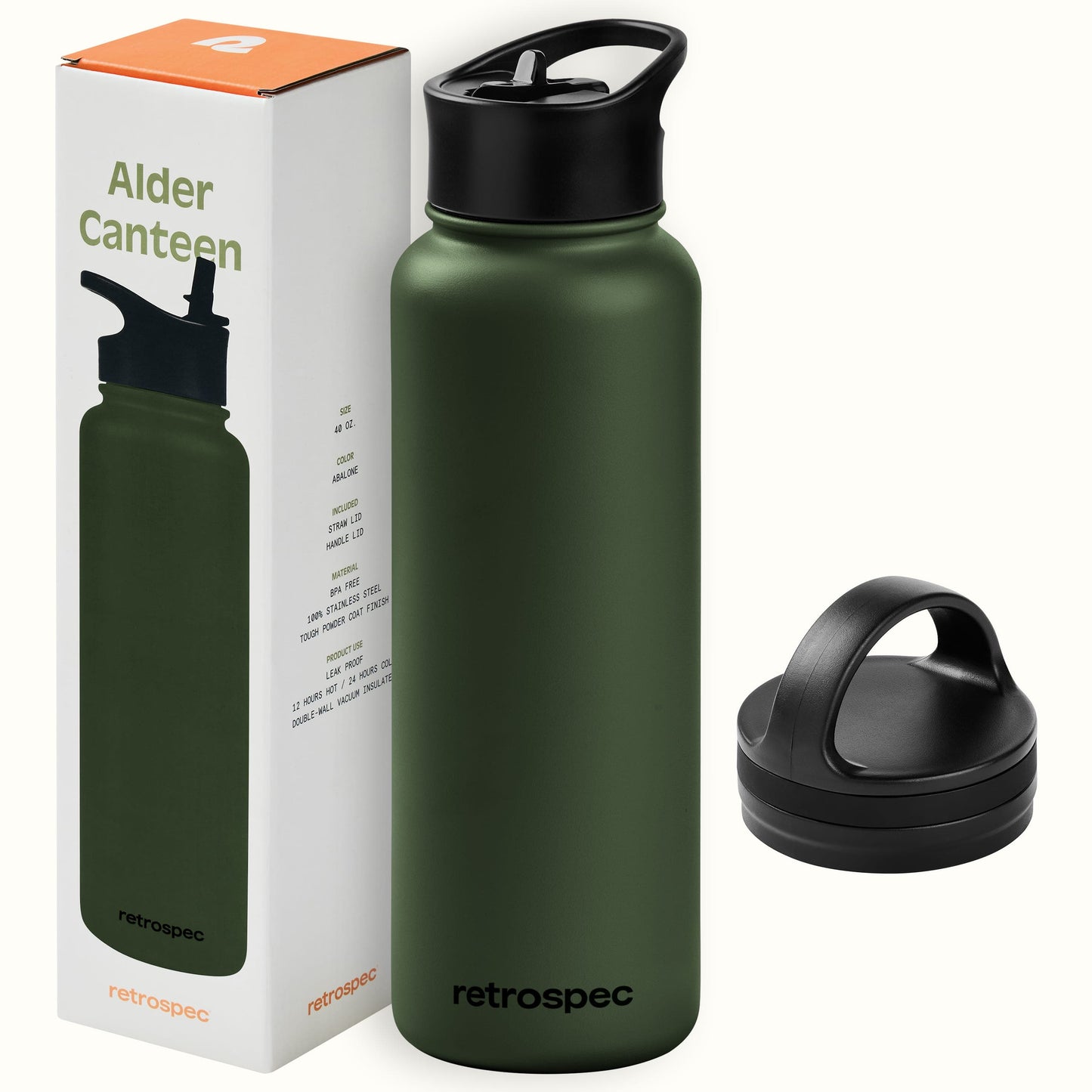 Alder Insulated Stainless Steel Water Bottle