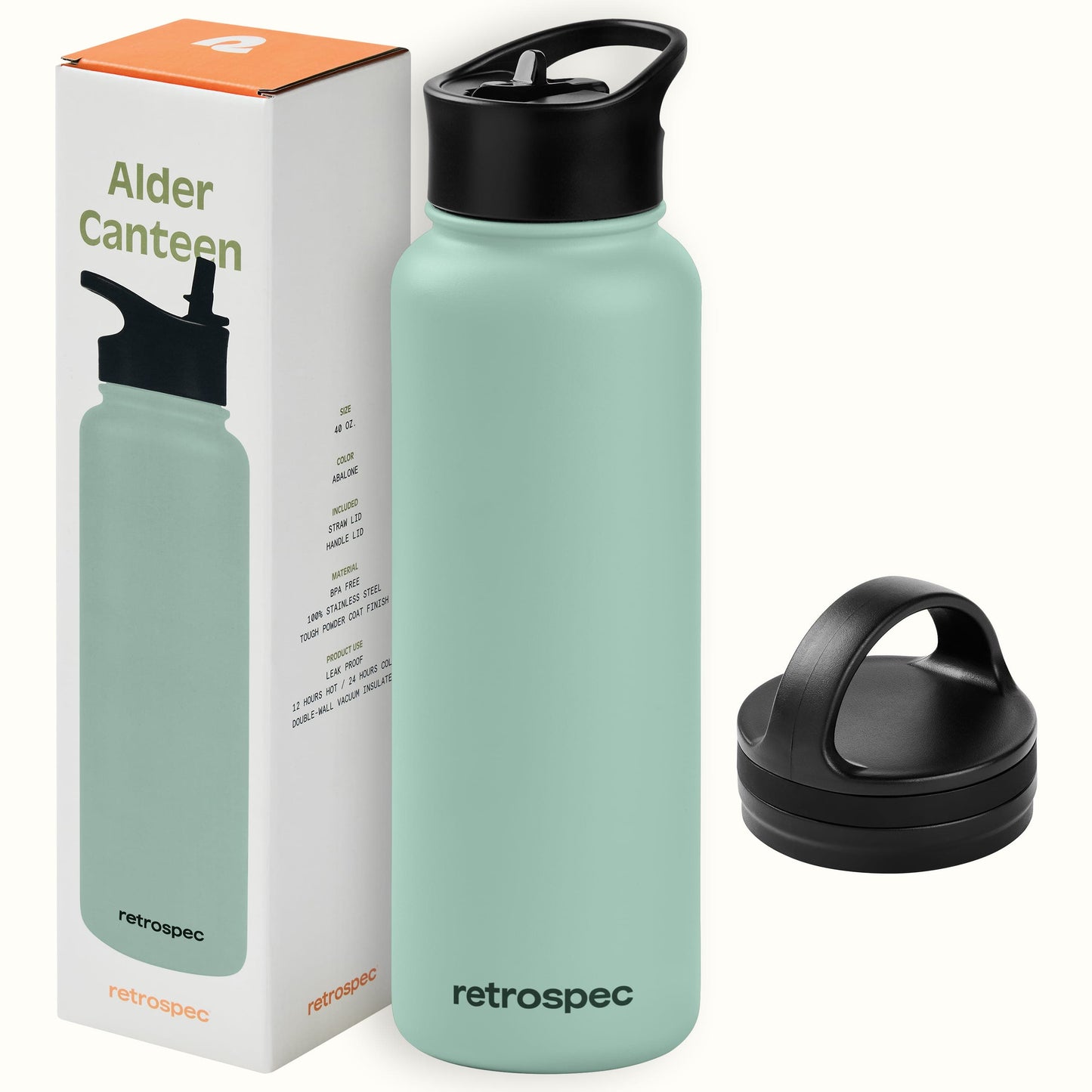 Alder Insulated Stainless Steel Water Bottle