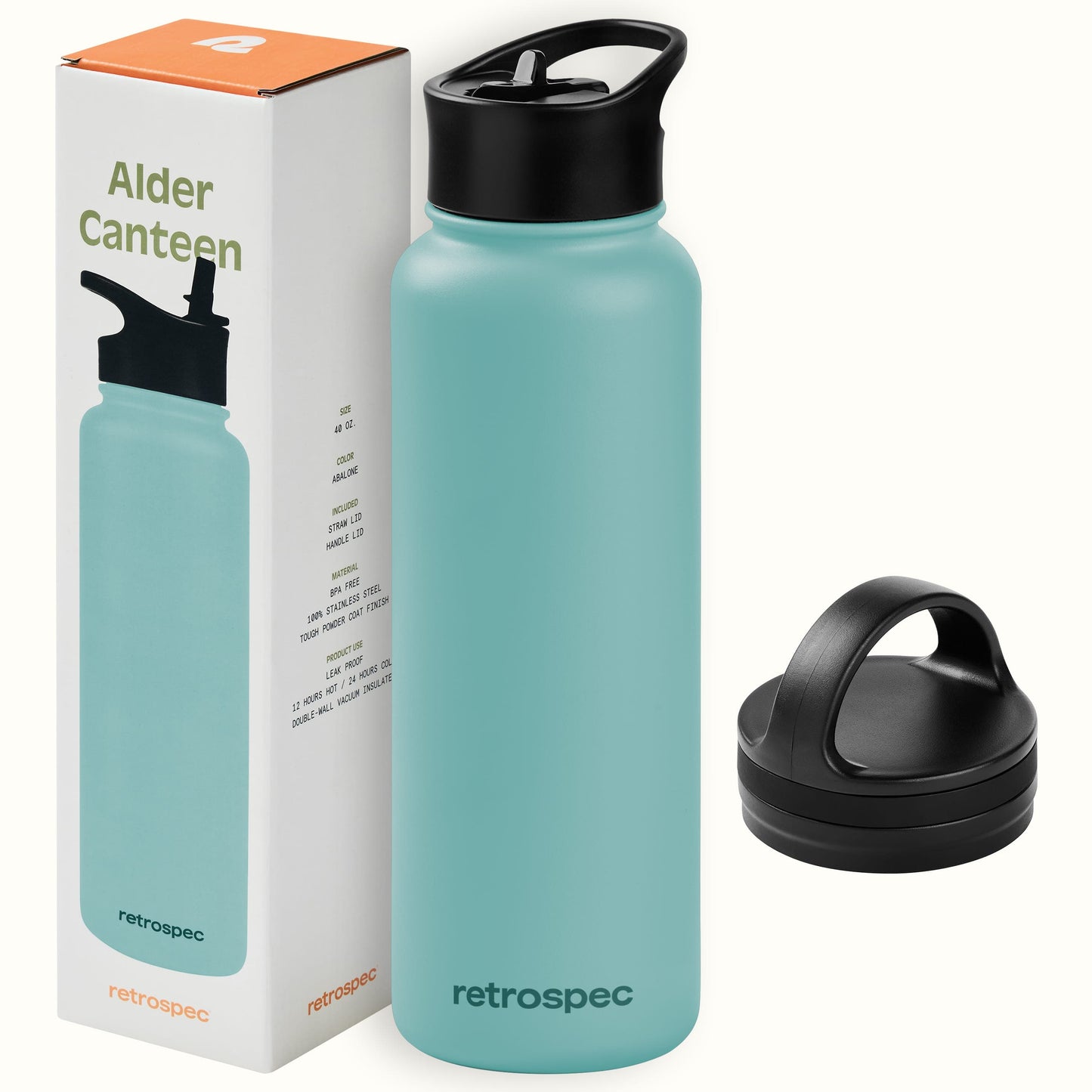 Alder Insulated Stainless Steel Water Bottle
