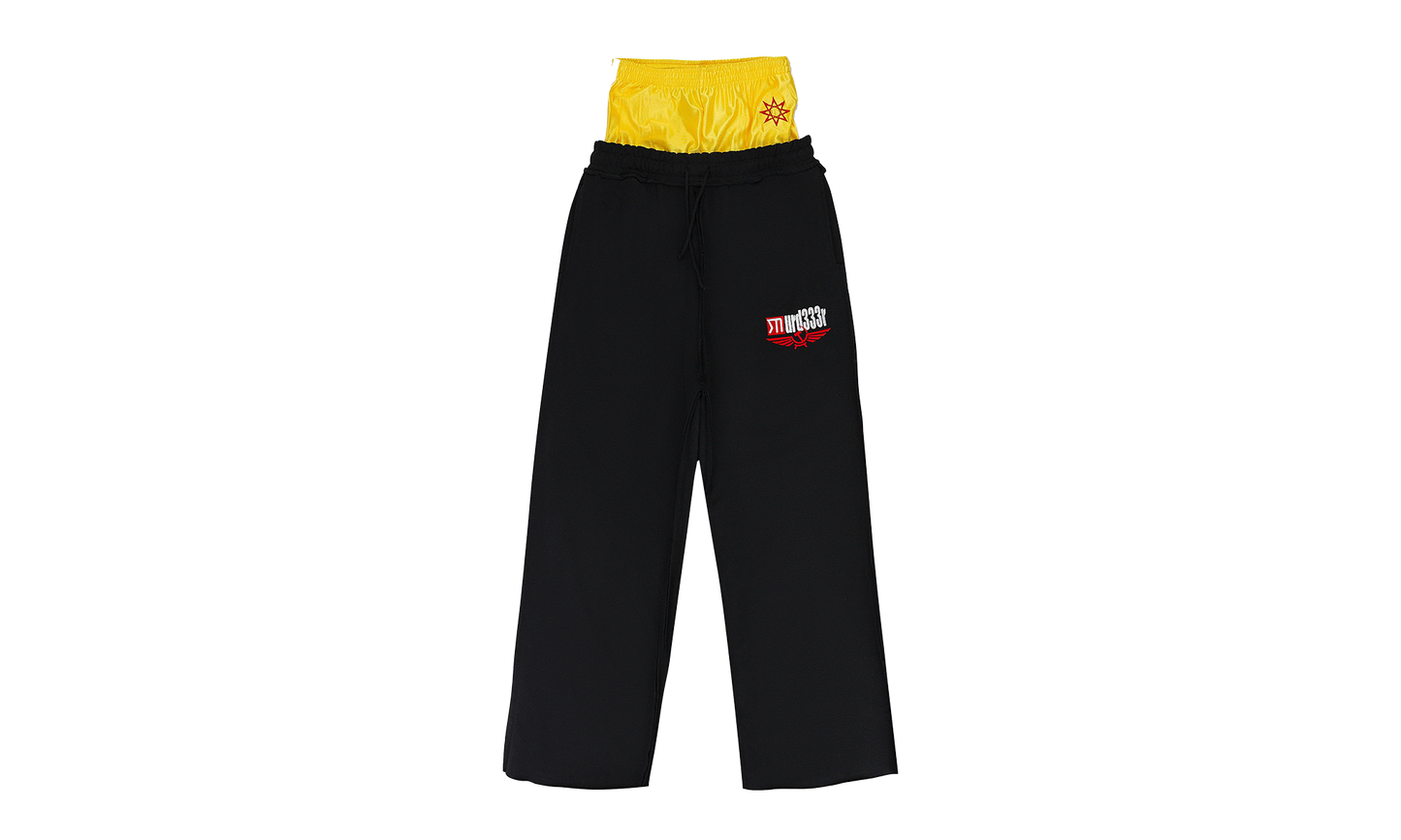 CAMO SWEATSHORTS "MURD333R.FM - Black"