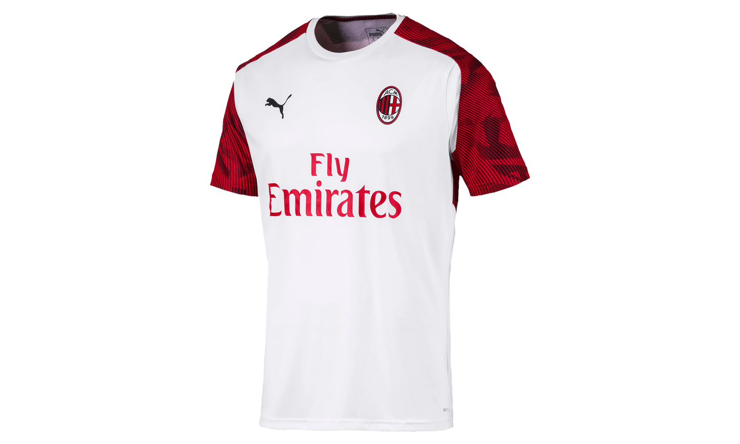 AC MILAN TRAINING JERSEY SHORT SLEEVE "White"