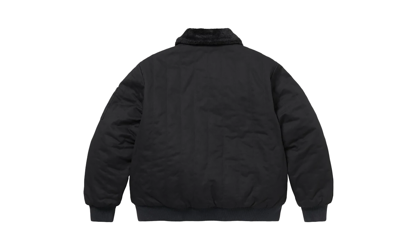 Dickies® Reversible Quilted Faux Fur Work Jacket "FW 25 - Black"