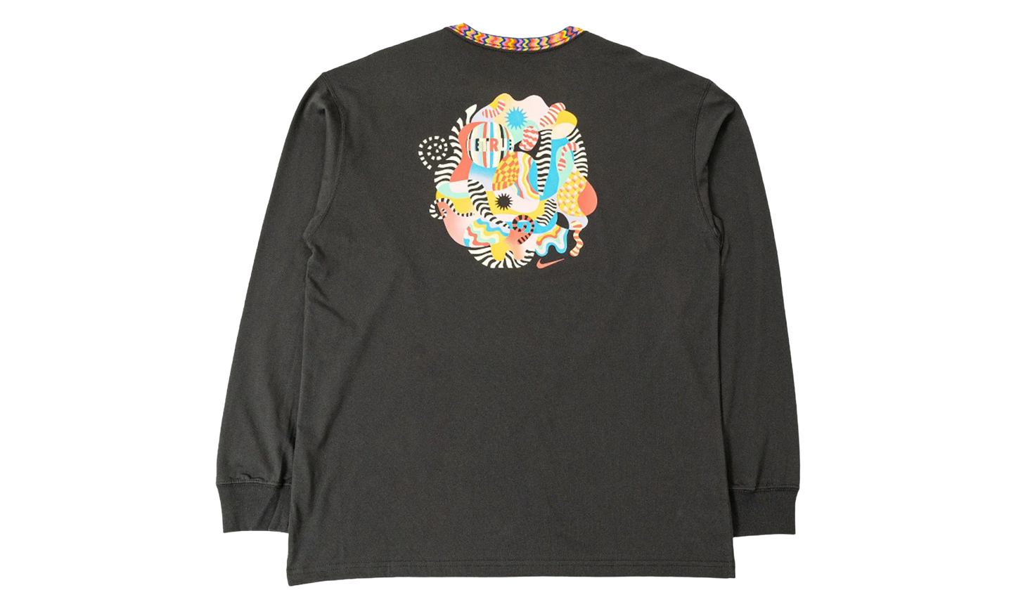 BE TRUE LONG SLEEVE TEE SHIRT "Black"