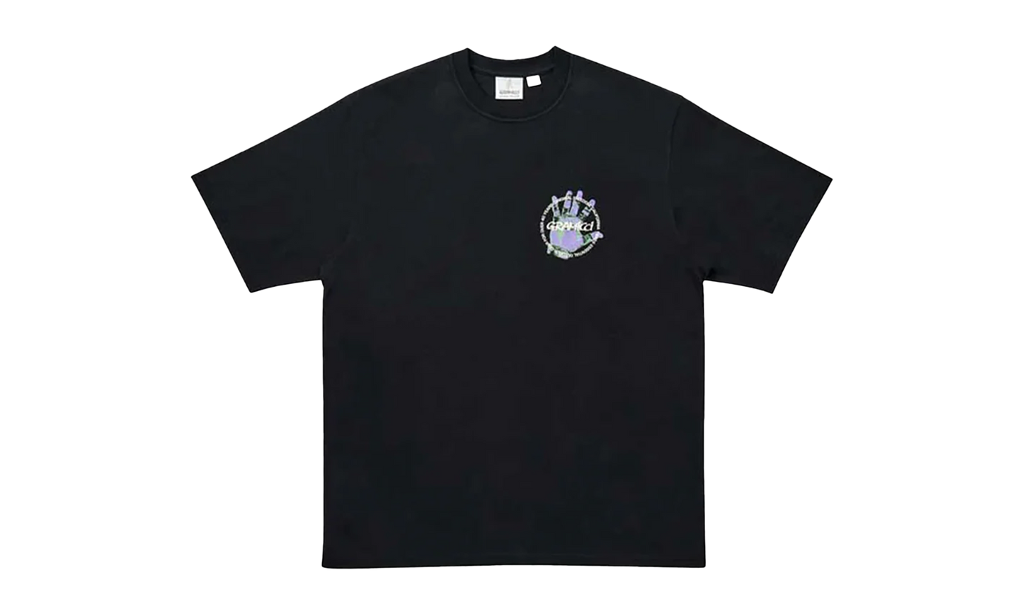 Climbers Hand SS Tee "Black"