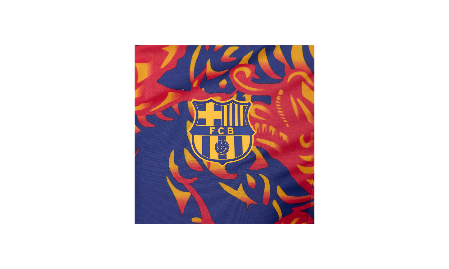 FC BARCELONA SOCCER WOVEN TRACKSUIT "Deep Royal Blue/Deep Royal Blue/University Gold/University Gold"