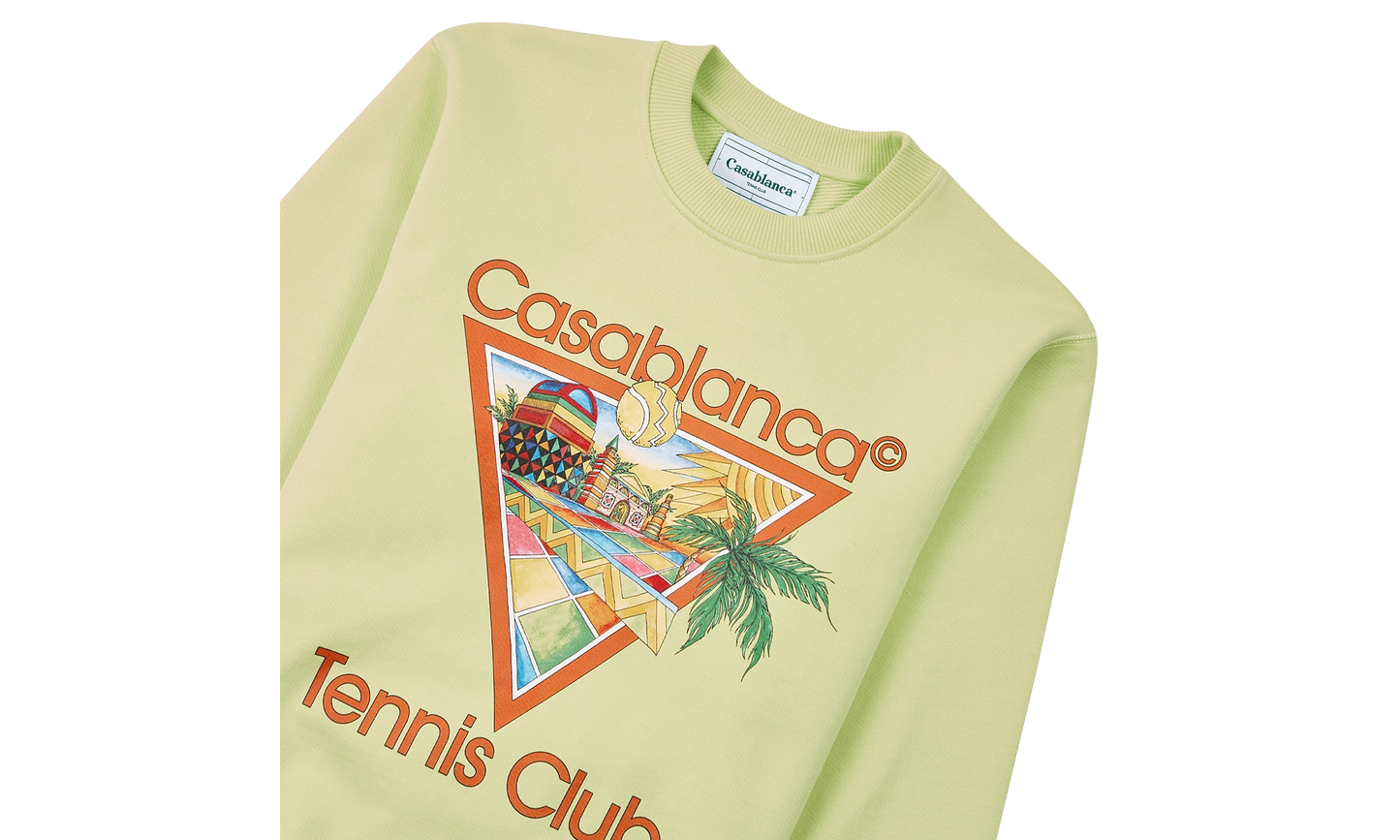 Afro Cubism Tennis Club Sweatshirt "Green"