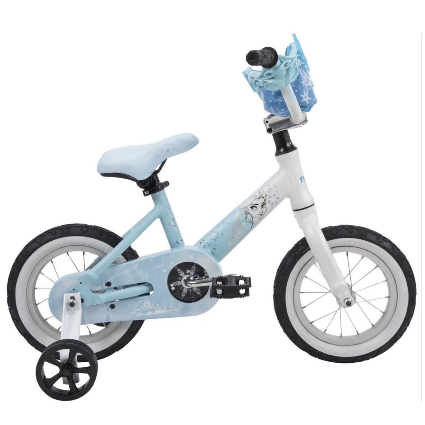 BATCH, Frozen, 12" Girls Kids Bike, Silver