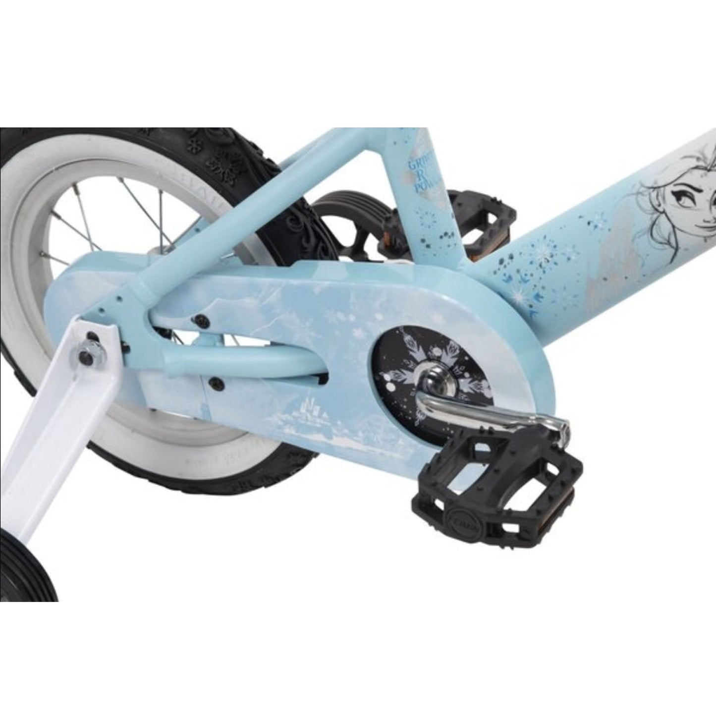 BATCH, Frozen, 12" Girls Kids Bike, Silver
