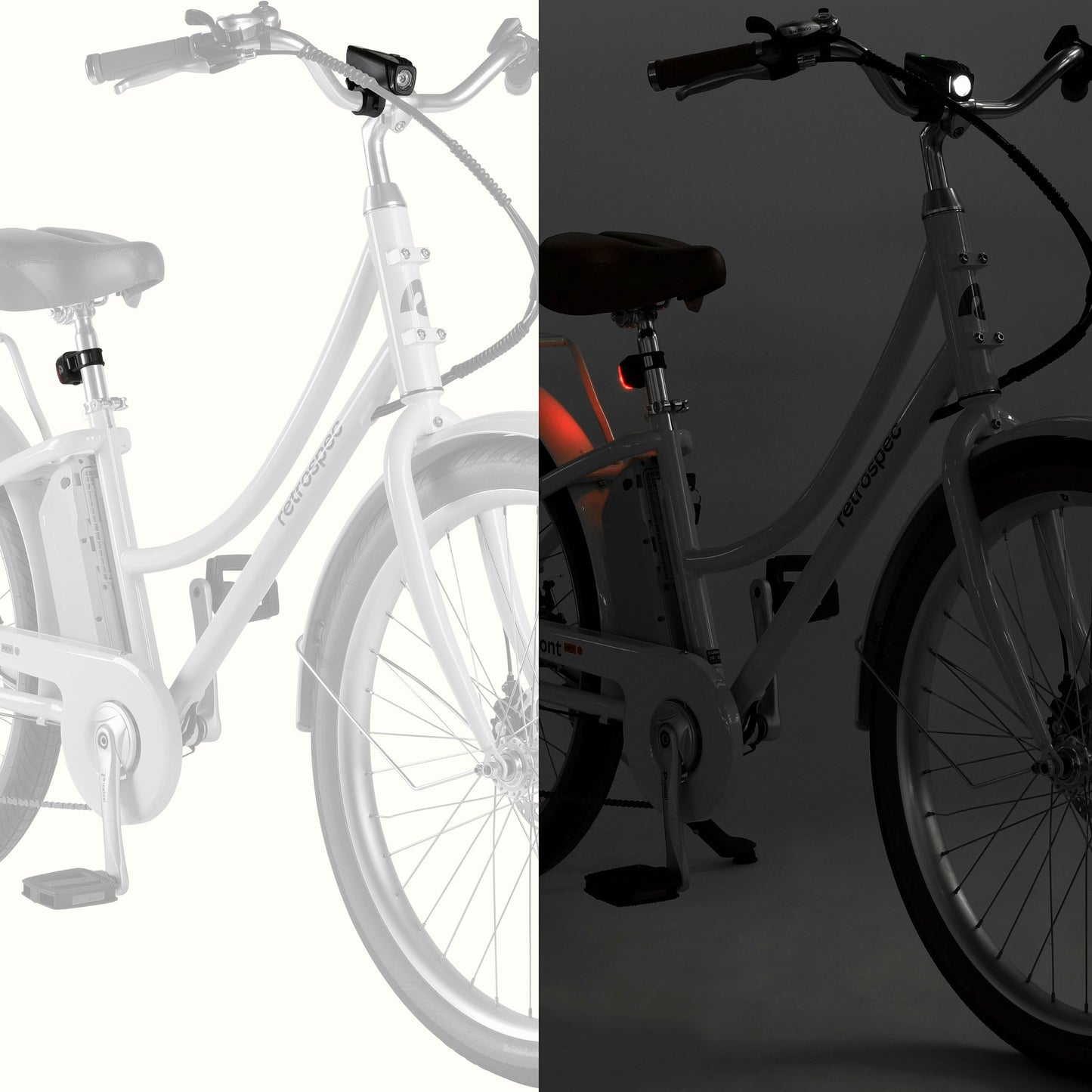 Beam 2-Piece Bike & EBike Light Kit