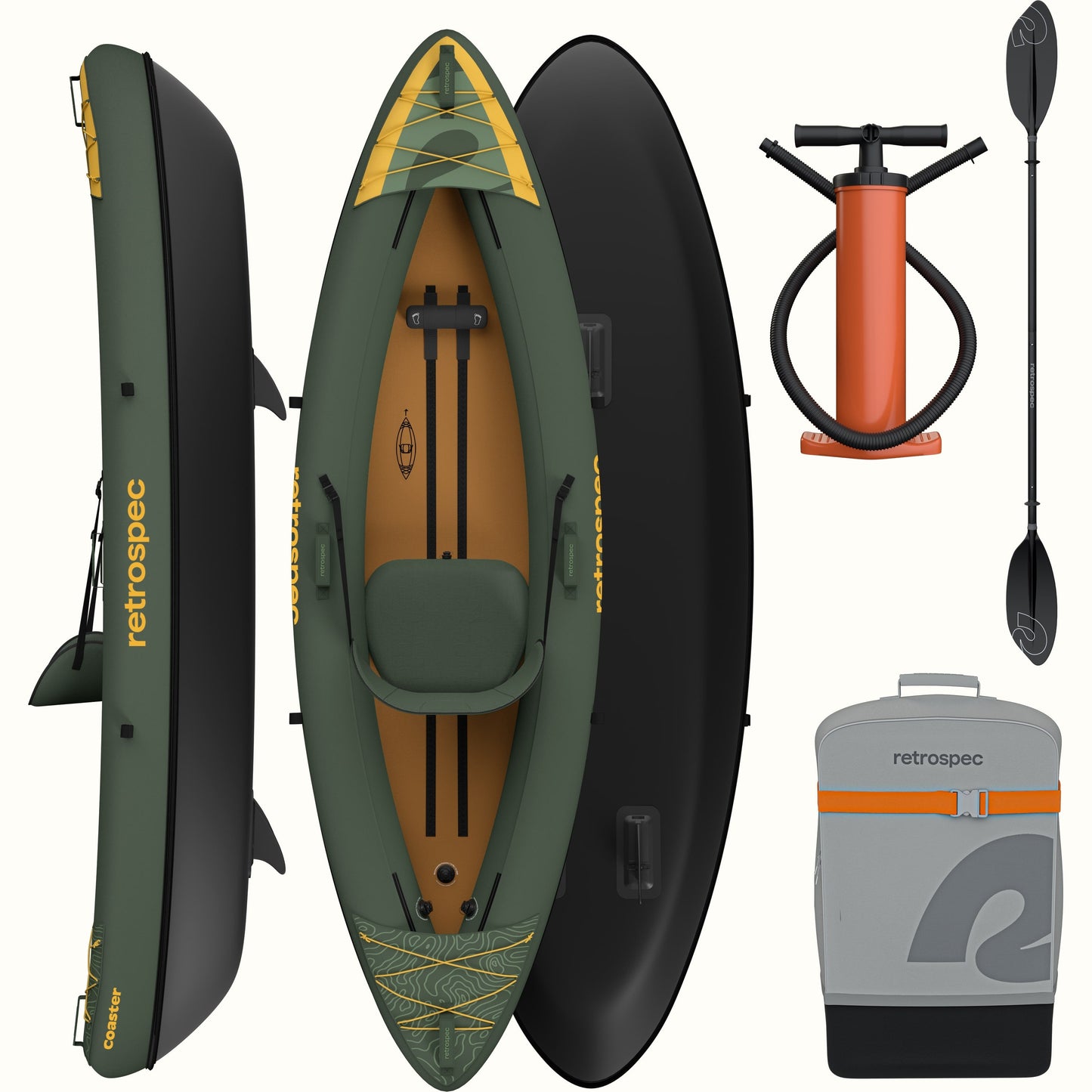 Coaster Inflatable Kayak - Single