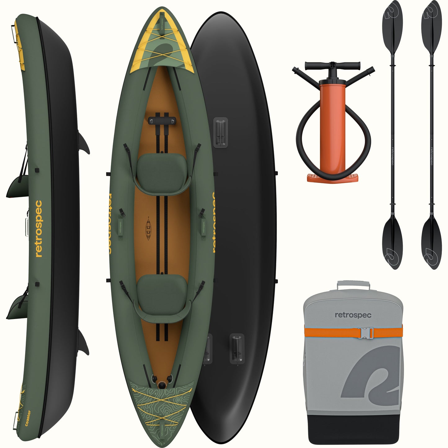 Coaster Inflatable Kayak - Tandem