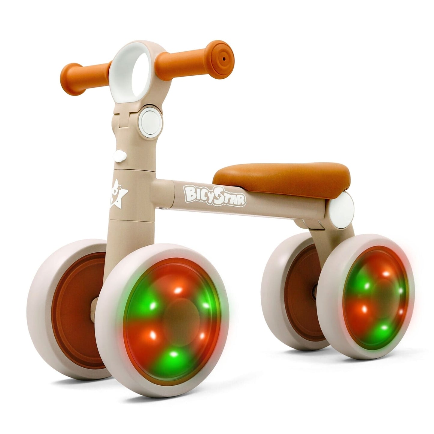 Baby Balance Bike with Light-up Wheels for Toddler 10-30 Months | SWB-0706S