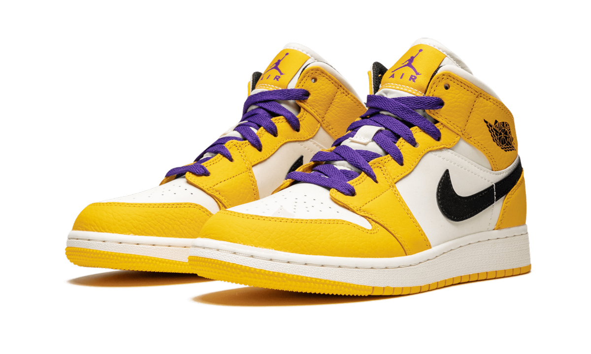 Air Jordan 1 MID SE GS "Lakers"