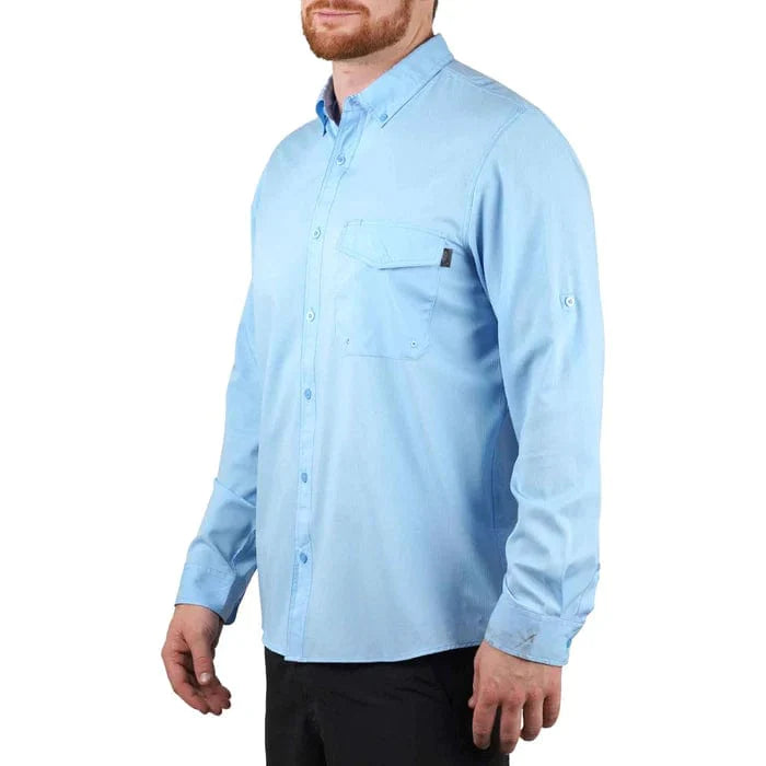 Aftco Palomar Tech Longsleeve Vented Fishing Shirt - Men's