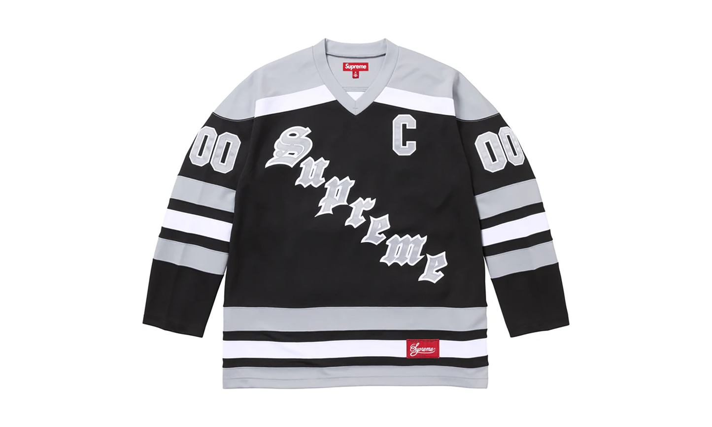 Fire & Ice Hockey Jersey "FW 25 - Black/Grey"