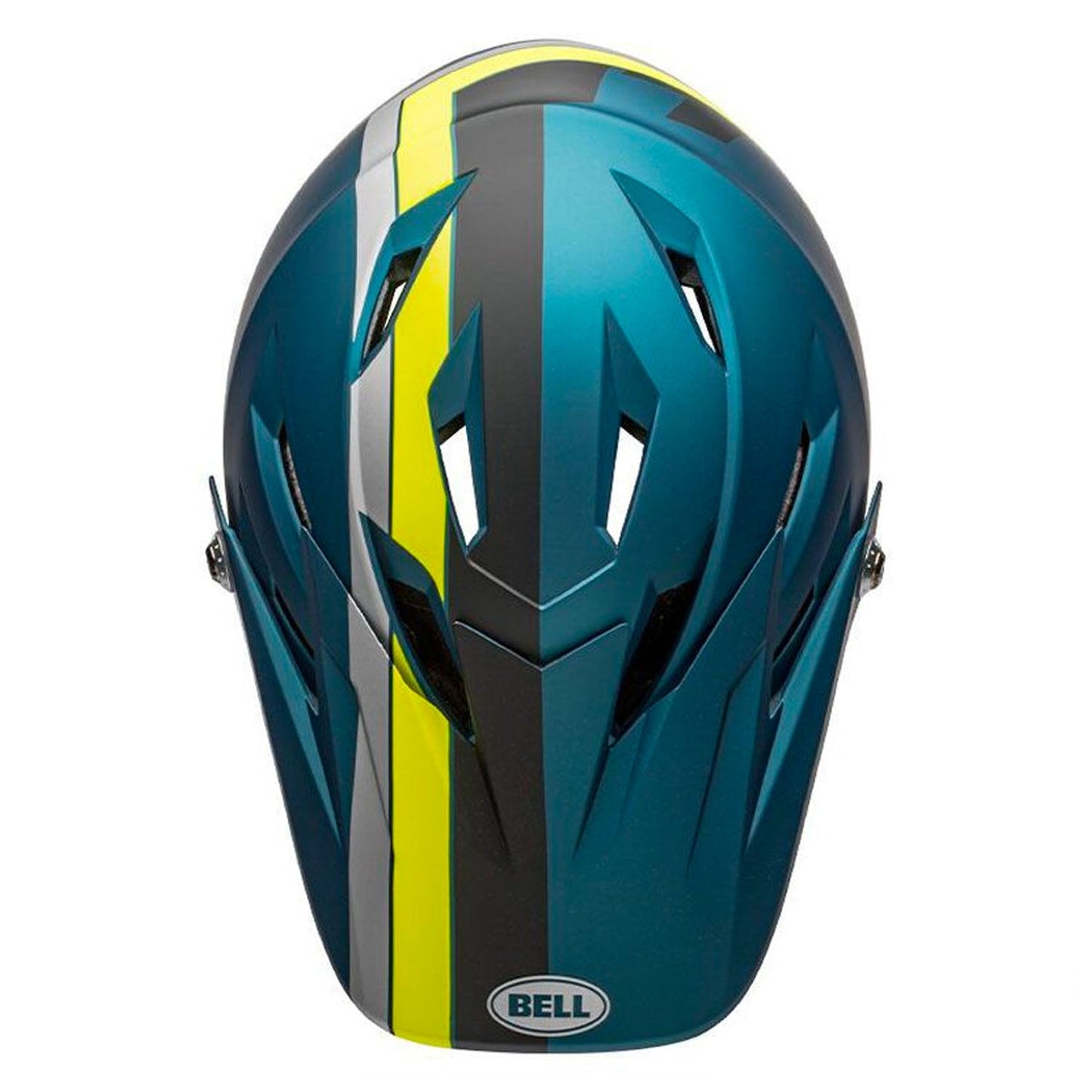 Bell Sanction Helmet - Matte Blue/Hi-Viz