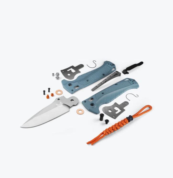Benchmade Adira Drop Point Blue Depth