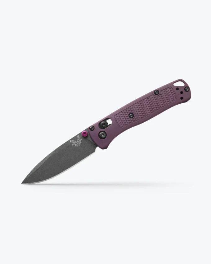Benchmade Mini Bugout | Dark Purple Grivory