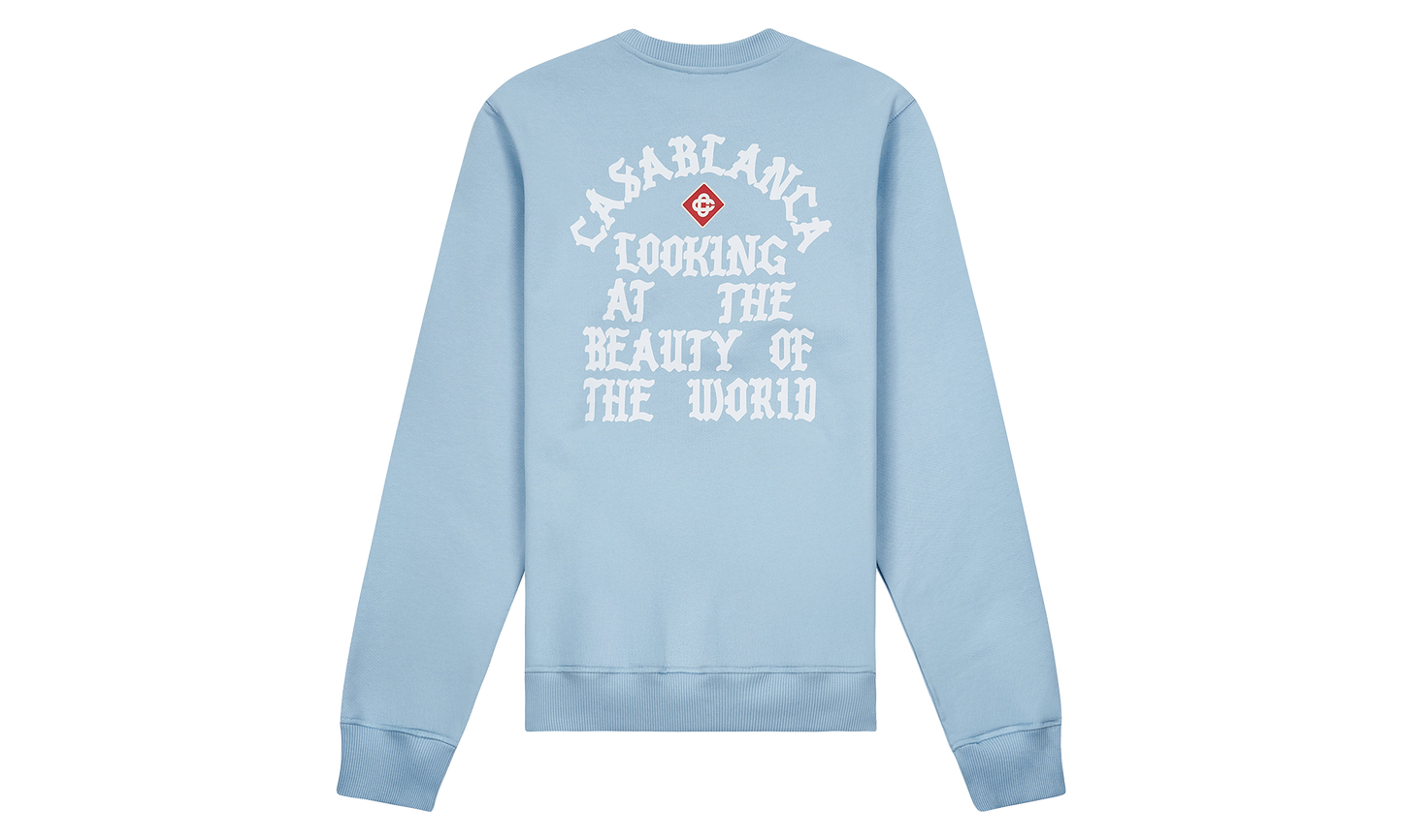 Beauty of the World Sweatshirt "Pale Blue"