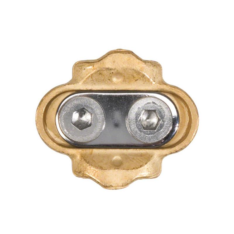 Crankbrothers PREMIUM 2-Bolt 6-Degree Cleats Brass