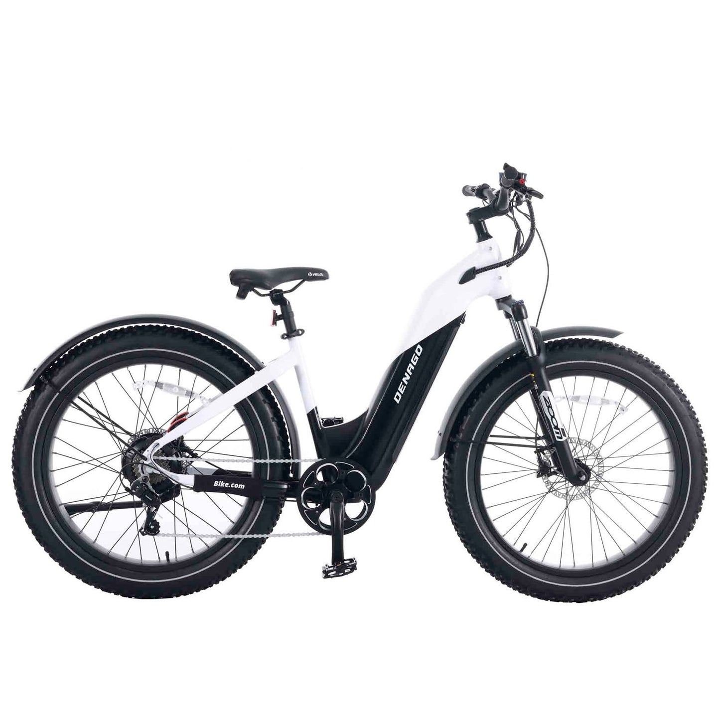 Denago Fat Model 1st eBike, 750 Watt, Fat Tire, White