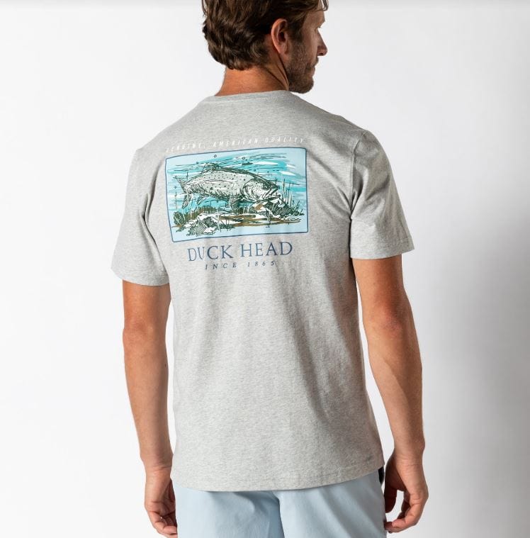 Duck Head Men's Trout Short Sleeve T-shirt