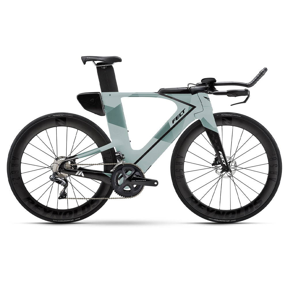 Felt IA (Not IAX) Advanced Ultegra DI2, 2024 Time Trial Bike, Surfmist (Geo), 48cm, 54cm