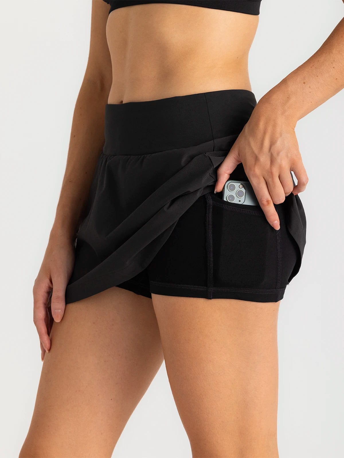 Free Fly Bamboo-Lined Active Breeze Skort 13" - Women's