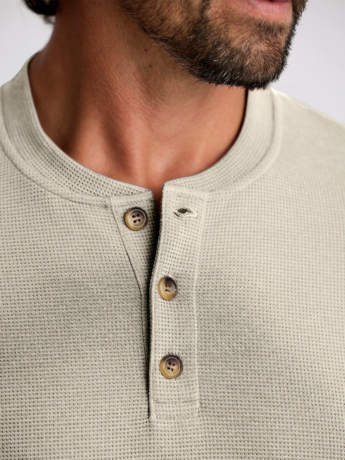 Free Fly Waffle Longsleeve Henley - Men's