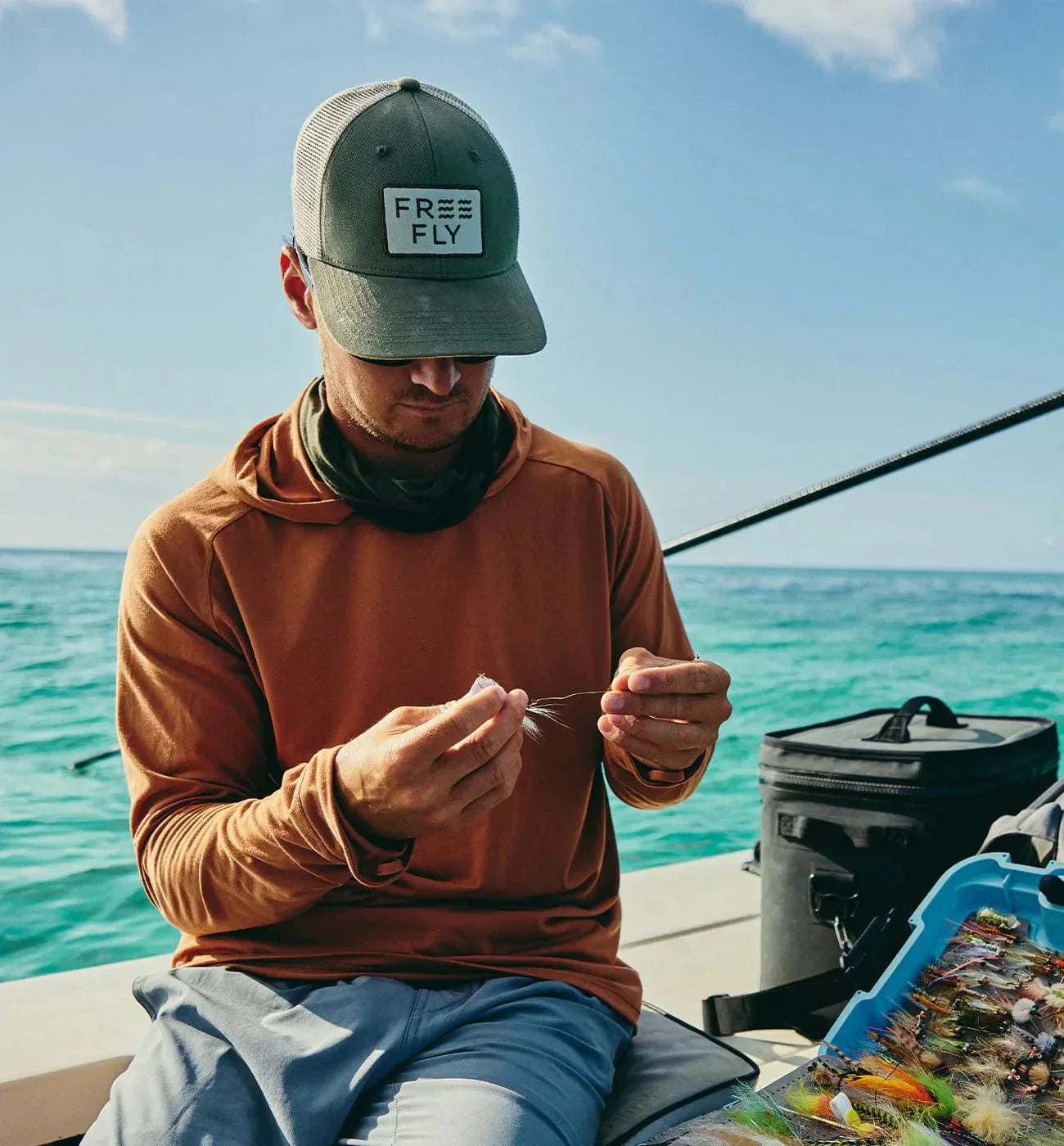 Free Fly Wave Trucker Hat