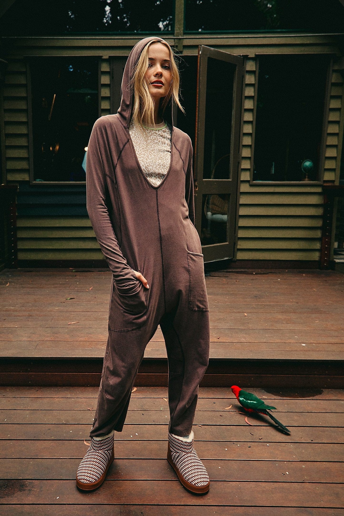 Free People Movement Hot Shot Long Sleeve Onesie - Women's