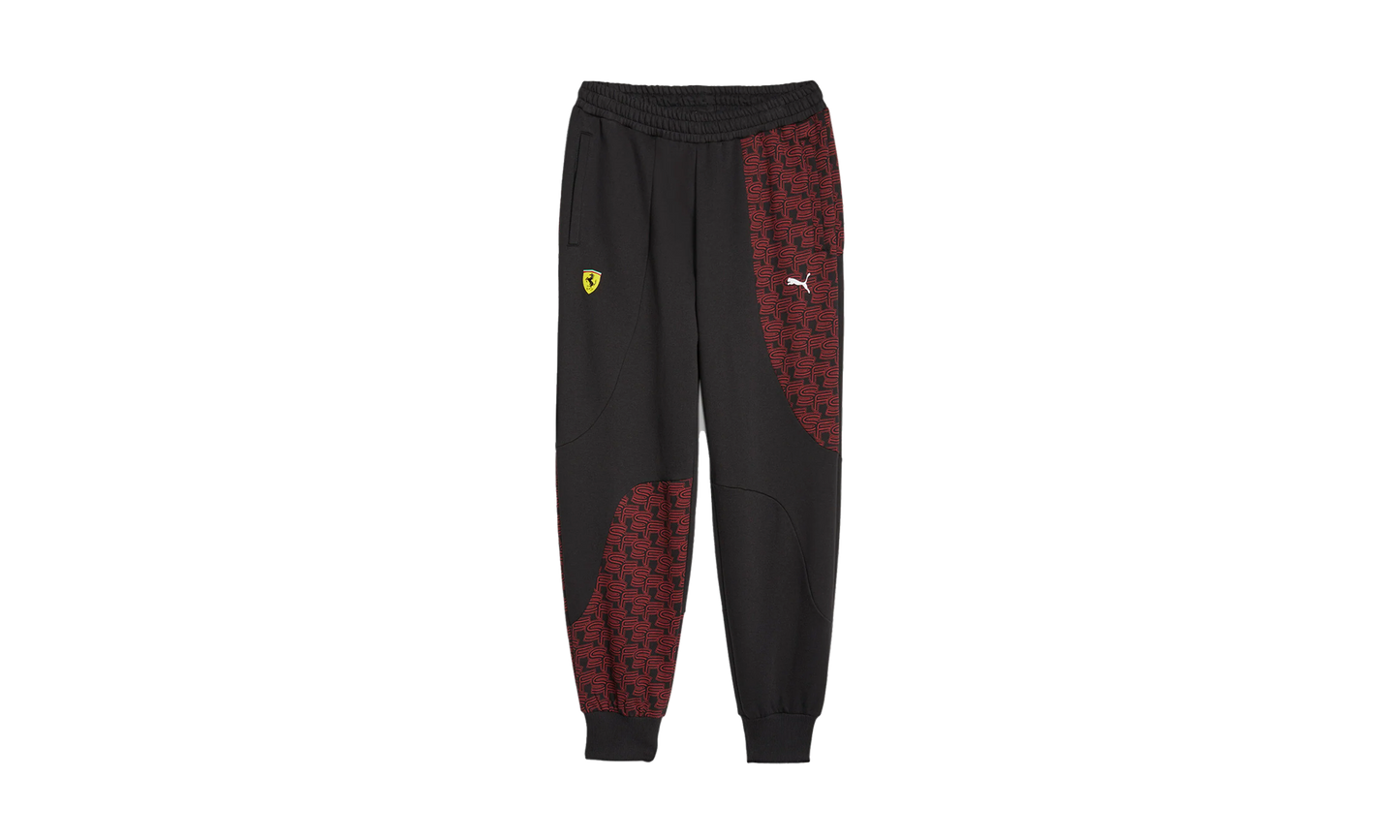FERRARI RACE AOP SWEAT PANTS "Red"