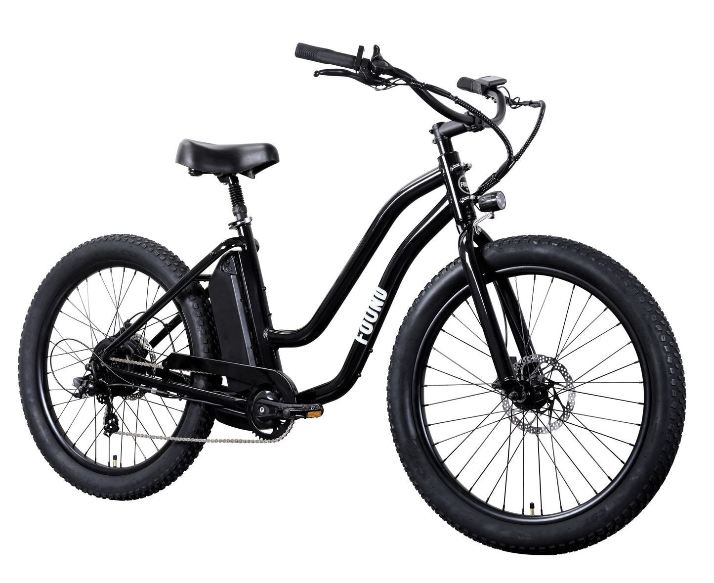 Found Trail Step Thru Electric Beach Cruiser