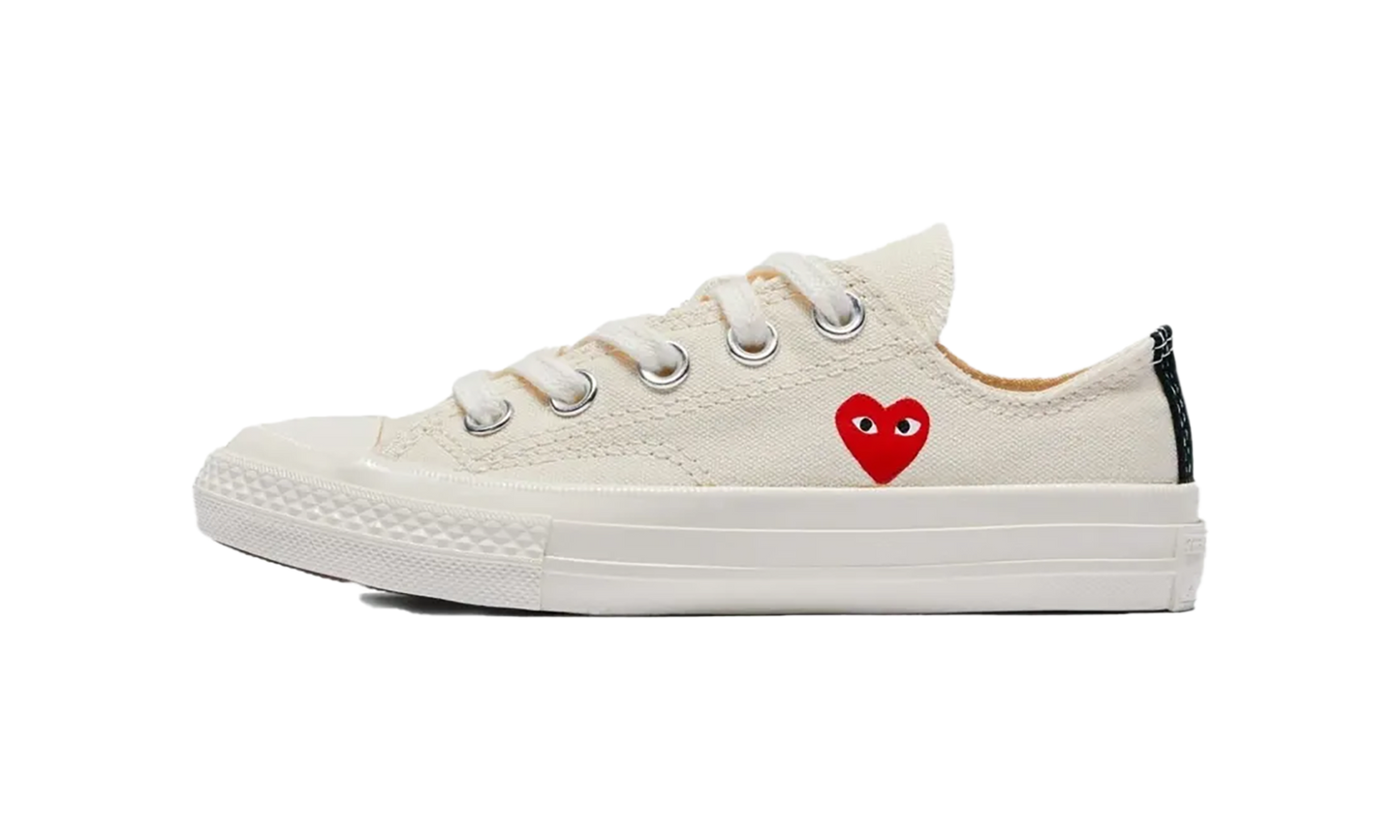 Chuck Taylor All Star 70 Low PS "Comme des Garcons PLAY - Cream"
