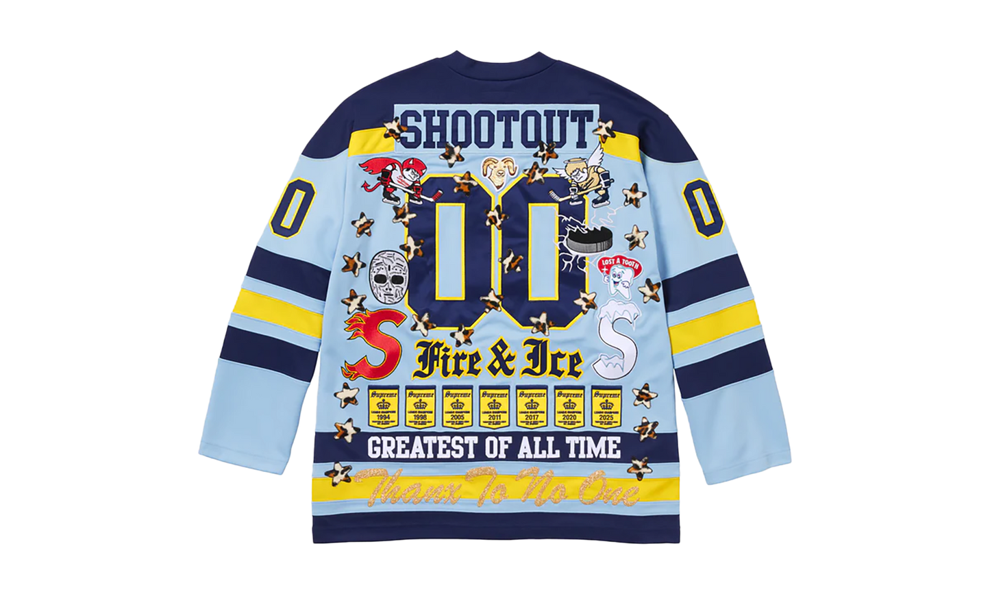 Fire & Ice Hockey Jersey "FW 25 - Light Blue"