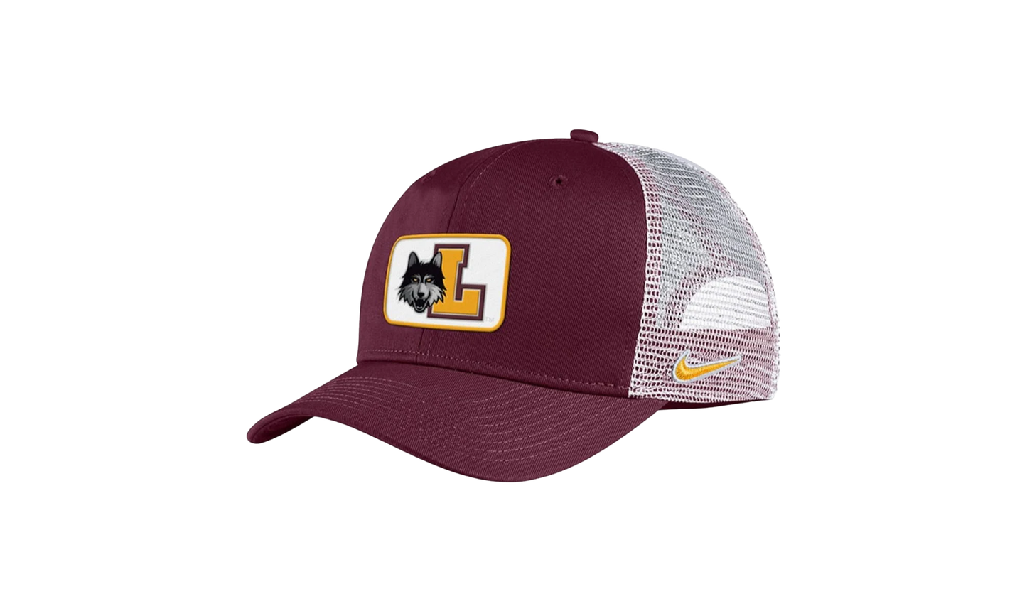 CLASSIC 99 TRUCKER SNAPBACK CAP HAT "Loyola Ramblers - Maroon"