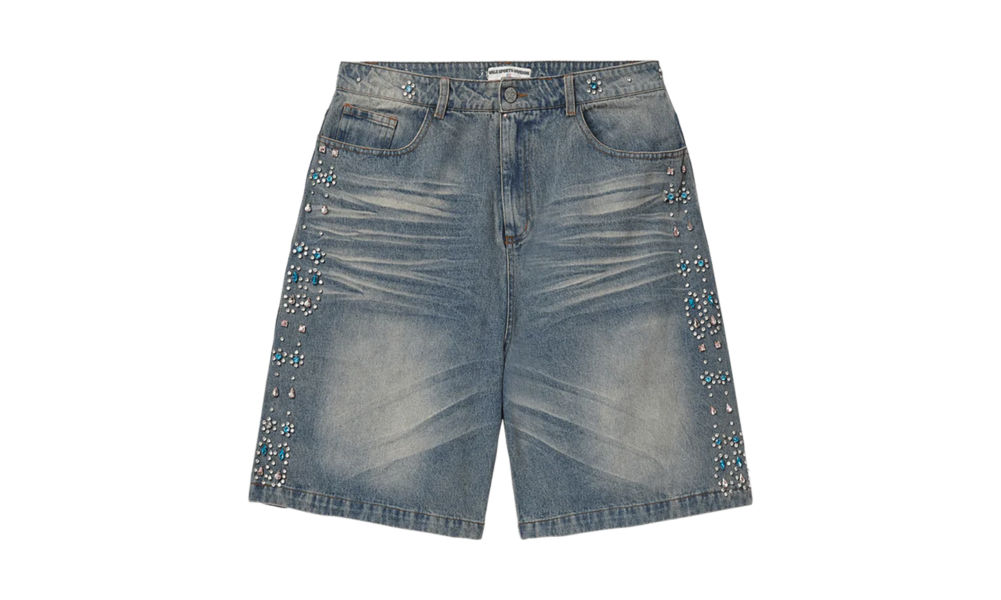 Candy Jorts "Mid Blue"