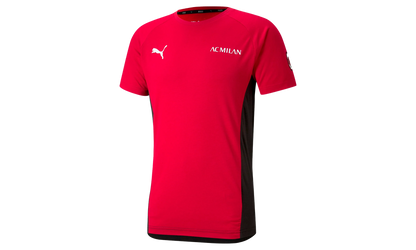 AC MILAN EVOSTRIPE TEE "Red"