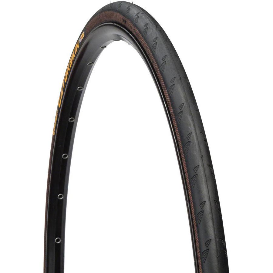 Continental GATORSKIN Tire 700C X 23 Clincher Folding Black