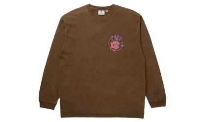Climbers Hand LS Tee "Brown"