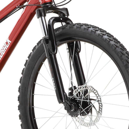 Diamondback Hook 24" Youth Mountain Bike, Red Gloss, 7 Speed